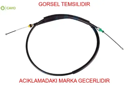 El Fren Teli Arka Sağ Xsara Picasso 03-> 4745P6/ 9633826780 resmi