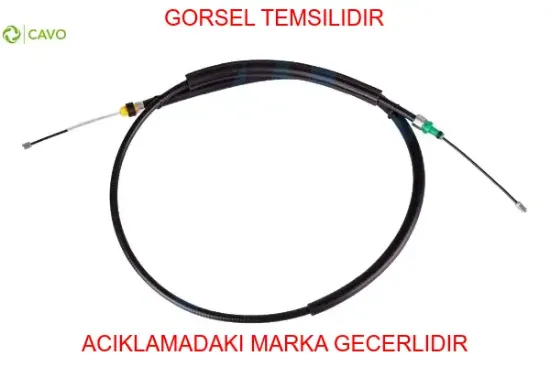 El Fren Teli Arka Sağ Xsara Picasso 03-> 4745P6/ 9633826780 resmi