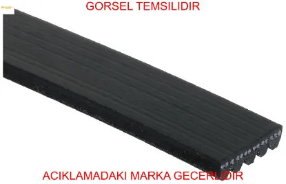 Kanallı kayıs volvo s40-s60-s80-v40-v60-v70-xc60-xc70 1.9-2.4 30616942/ 30623381/ 31258381 resmi