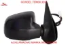 Dış dikiz ayna l astarlı kapak-üçgen ayak-elektrikli-sinyalli-rezistans sensör-9 pinli clio symbol - dekar 963014492r resmi