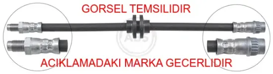 Fren hortumu ön dacıa spring 20> 304 mm delphı 462105133r resmi