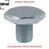 Karter tapası mgn lgn beyaz-mıknatıslı depar  7703075033 resmi
