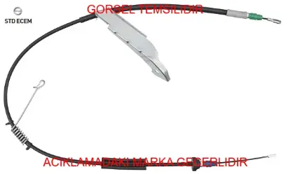 El Fren Teli Arka Sol Transit Ym Ecem  BK312A809DG   SEE-047 resmi