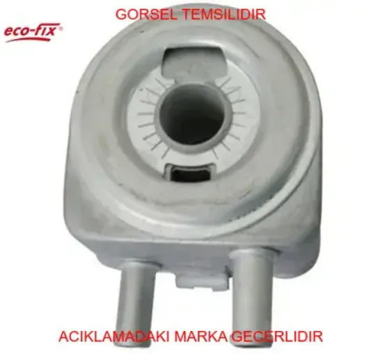 Yağ soğutucusu tek contalı  206-307-406-partner-boxer ıı-c4-berlıngo  2.0hdı  1998-2008  1103.H4/ 1103.N1/ 1103.G7 Ecofıx bn1401@eco resmi