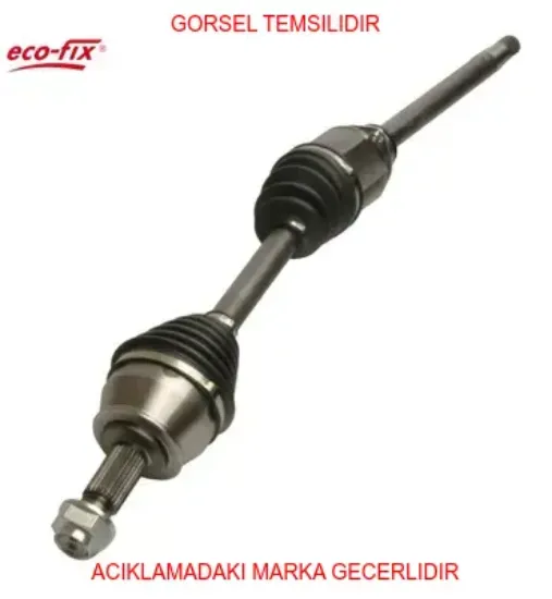 Ön Aks Sağ Komple (iç Kafali) Fiorino Bipper (225) 1.3 Mjt Euro 5 Uzunluk 919mm 2013- 55228304/ 51934089/ 51975576/ 1607440180 resmi