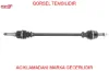 Ön Aks Sağ Komple  Bipper (aa) Nemo 1.4 Hdi Uzunluk 879mm 2008- 3273.TC
 resmi