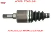 Aks kafası dış kit expert scudo  2,0 mjt hdi(28x39x58,6 uzunluk 156mm)  2007> 1497187088 resmi
