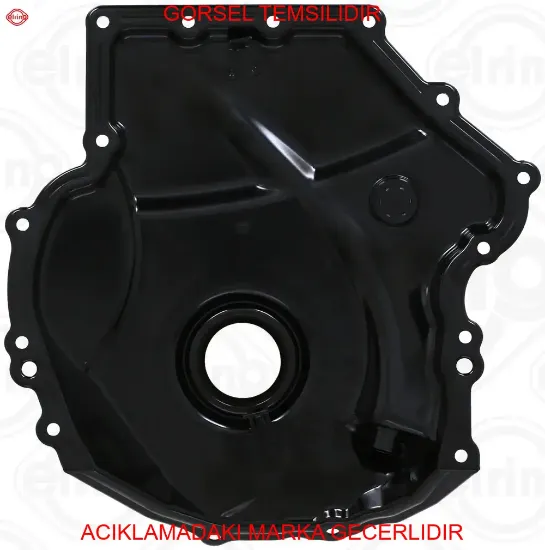 Ön krank keçe muhafazası vw 1.8 tsi 06k109210af resmi
