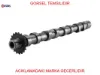 Eksantrik Mili Emme 308-3008-508-5008 Dw10c Euro5 0801.FV/ 0801.FA/ 9M5Q6A270AA/ resmi