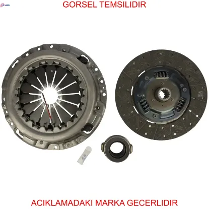 Debriyaj seti baskı disk bilya ısuzu nqr kamyon 4.8l 4he1-t 98-04 kütüksüz rulman exedy 8970388311/ 8970388320/ 1098200780 resmi
