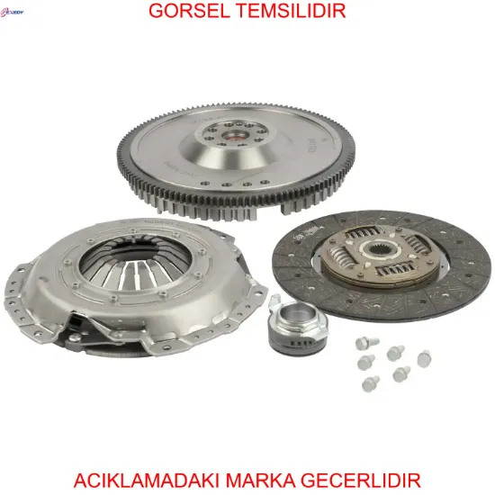 Debriyaj seti baskı disk bilya volan bt50 2.5l wlaa 4x4 4x2 08- / ranger 06-- sabit göbekli volan 4 exedy we0116410/ we0116460/ we0116610 resmi