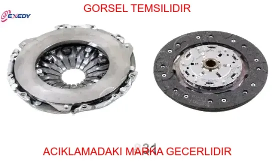 Debrıyaj setı baskı disk rulmansız suzukı vıtara 1.6l d16aa apk416d 15- / sx4 s-cross akk416d 13 exedy 2200055la1 resmi