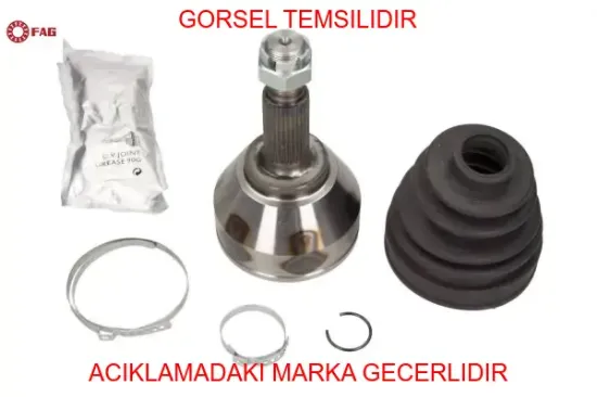 Aks kafası dış nissan qashqaı ı 07>13 1.6dci 2.0dci x-traıl ıı 07>13 renault koleos 08> 2.0dci fag 39211jd72b resmi