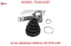 Aks kafası dış nissan qashqaı ı 06>13 1.5dci 1.6 x-traıl ıı 07>13 2.0 16v fag 39211jd22b/ 39100ja010 resmi