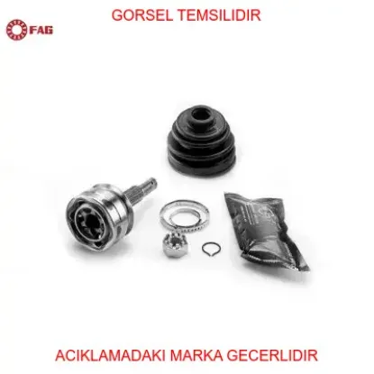 Dış aks kafası corsa b-c 94>06 combo b-c 94>11 tıgra b 04>10 merıva a 04>10 abs li 29 diş 22x28x52 1 fag 26089775/ 26067600/ 26060699/ 26032411 resmi
