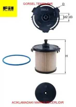 Mazot Filtresi Transit-tourneo  Custom  2.2tdci CC119176BA/ 1930091/ PU12003Z/ resmi