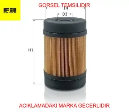 Üre filtresi atak-star-eurocargo  42561605/ 1030100ac fıl fılter mue1592 resmi