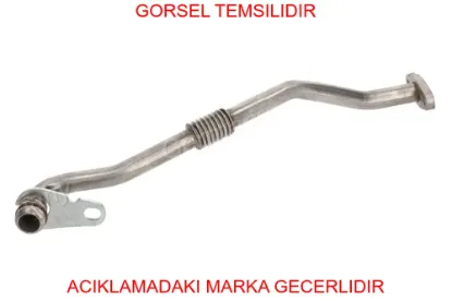 Turbo şarz yağ tahliye borusu transıt 2.4tdcı ford 1372797/ 6c1q6k677cb resmi