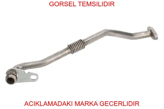 Turbo şarz yağ tahliye borusu transıt 2.4tdcı ford 1372797/ 6c1q6k677cb resmi