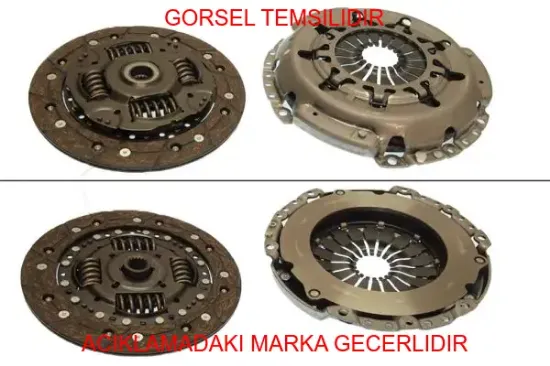 Debriyaj seti rulmansız fıesta-courıer 1.5 tdcı ford  8V217540DG resmi