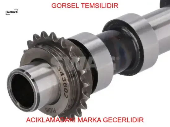 Eksantrık mılı eksoz astra l-corsa f-combo e-berlıngo c-elysee c3-c4 cactus-c5-jumpy-ds7-ds4 ds3 -rı gemsaft 9825017880/ jx6q6a273ac resmi