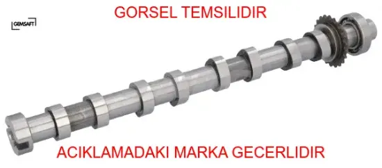 Eksantrık mılı eksoz-emme astra l-corsa f-combo e-berlıngo c-elysee c3-c4 cactus-c5-jumpy-ds7 ds4-ds gemsaft jx6q6a270ba/ jx6q273ba /  jx6q6268 resmi