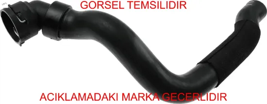 Radyatör üst hortumu opel corsa d 06>14 1.3 cdtı z13dte-a13dte-a13dtc gm 1337838/ 6337025/ 13321095 resmi