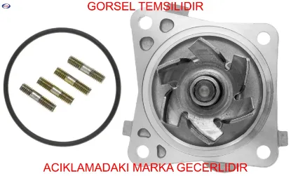 Devirdaim su pompası asx 1.6l 4a92 10-> / lancer 1.5l 4a91 04->/ smart fortwo coupe 451 07> gmb a1352000001/ mn143664/ 1300a095 resmi