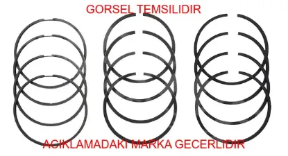 Segman set 73.7 mm std focus-2008-308-207-partner-508-301-3008-expert 3-208-ds4-c4 1.6tdcı federal mogul 0640.W5 Av6q 6148 aa resmi