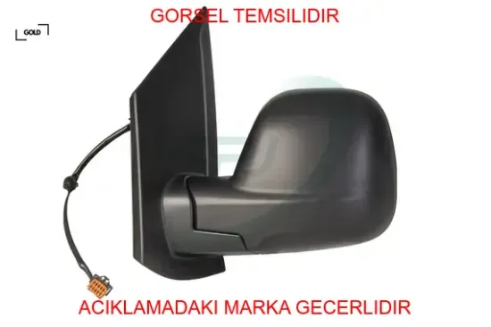 Sol ayna cıtroen jumpy-jumpy van elektrikli desenli rezistanslı otomatik açma kapama 2020 > gold 98087018xt resmi