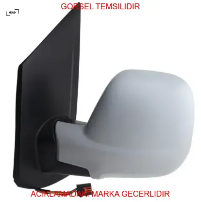 Sol ayna fıat scudo van standart-van maxı-combımıx elektrikli desenli resiztanslı 2022 > gold 98155884xt resmi