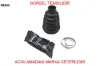 Aks Körüğü Diş Kit  Körük+2kelepçe+gres Megane 96- 7701469416 resmi