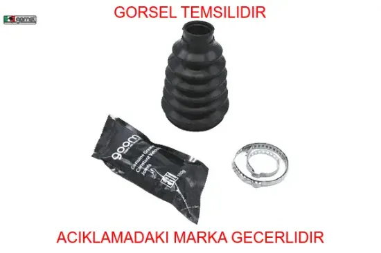 Aks Körüğü Diş Kit  Körük+2kelepçe+gres Megane 96- 7701469416 resmi