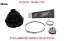 Aks Körüğü Diş Kit  Körük+2kelepçe+gres Kangoo-meg 7701465489/ T66 2599B resmi