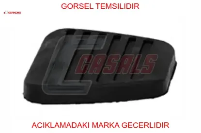 Pedal lastiği fren/debriyaj canter fe444 / fe449 88 97 gros mt321741 resmi