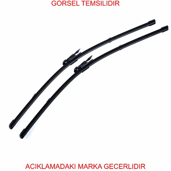 Sılecek supurgesı takımı 650mm / 580mm w169 w414 hella a1698200145 resmi