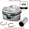 Piston + Segman 0.50 79mm Focus Cmax 1.5 Ecoboost 14> DS7G6105FA resmi