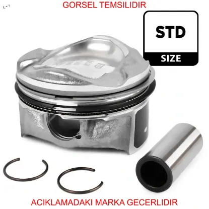 Piston + Segman 0.50 79mm Focus Cmax 1.5 Ecoboost 14> DS7G6105FA resmi
