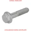 Cıvata, m12x1,25x55 mm 16290334 resmi