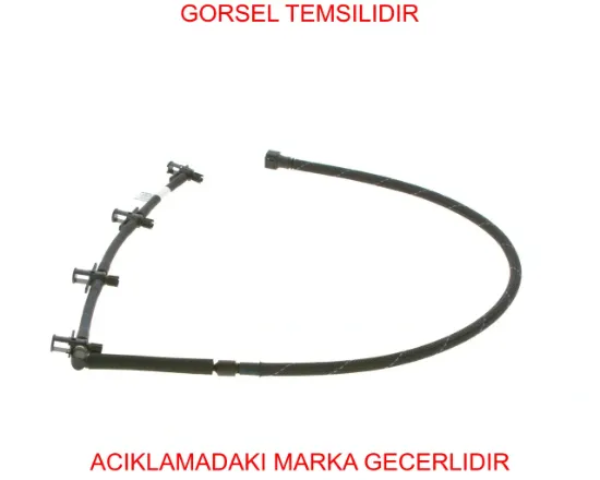 Boru, mazot (5801506923-b)(e5)(fromto) 5801506923 resmi
