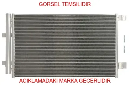Klima radyatörü kondenseri brazing megane ıv 15 1.5dci euro6 oe ürünüdür 596x370.2x12 kale radyatör 921001939r/ 921004575r resmi