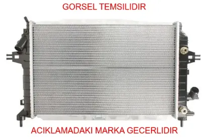 Su radyatörü zafıra zafıra famıly b zafıra b 1.9cdtı 05 15 at brazıng 600x388x26 kale radyatör 1300275/ 13171432 resmi