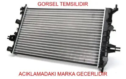 Su radyatörü astra g astra g classıc 1.2 16v 1.4 98 09 klimalı mt mekanik 600x378x24 kale radyatör 09119481/ 1300195/ 1300212/ 1300256 resmi