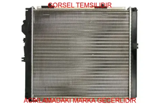 Motor su radyatoru w124 s124 c124 a124 klımalı kale radyatör a1245009003 resmi