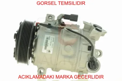 Klıma kompresoru megane ıv 15 kadjar 15 grand scenıc 15 1.2tce 1.3tce 1.5dci 1.6dci 12v 115mm 7pk kale radyatör 926001268r resmi