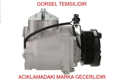 Klima kompresörü tourneo/transit connect 1.8 tdci 02-13 6 kanal kasnaklı kale radyatör 6t1619d629ba/ 6t1619d629bc/ 1494719 resmi
