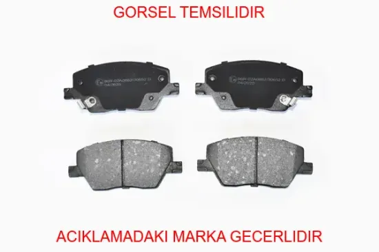 Ön fren balatası egea 1.3-1.4-1.6mjtd 77367910/ 77367628 resmi