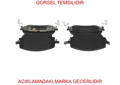 Ön Fren Balatasi Aksesuarli Egea 500 Ii, 500 E, 1.3-1.4-1.6 15> 77368941 resmi