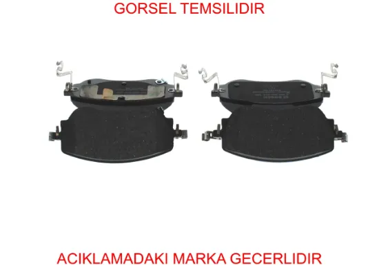 Ön Fren Balatasi Aksesuarli Egea 500 Ii, 500 E, 1.3-1.4-1.6 15> 77368941 resmi