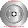 Arka fren disk aynası  fluence-megane ııı  432001539r/ 432007595r/ df6182 kale balata tfd-00558 resmi